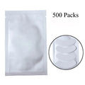 25/50/100/200/500 No.2 Thick Silicone Eyelash Pad Patch Under Eye Pad For Eyelash Extension Silicone Pad Eyelash Extension Tool