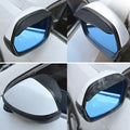 2pcs Car Rearview Mirror Rain Eyebrow Visor Carbon Fiber Side For Chery Tiggo 2 Dacia Spring Auto Acessories Chevrolet