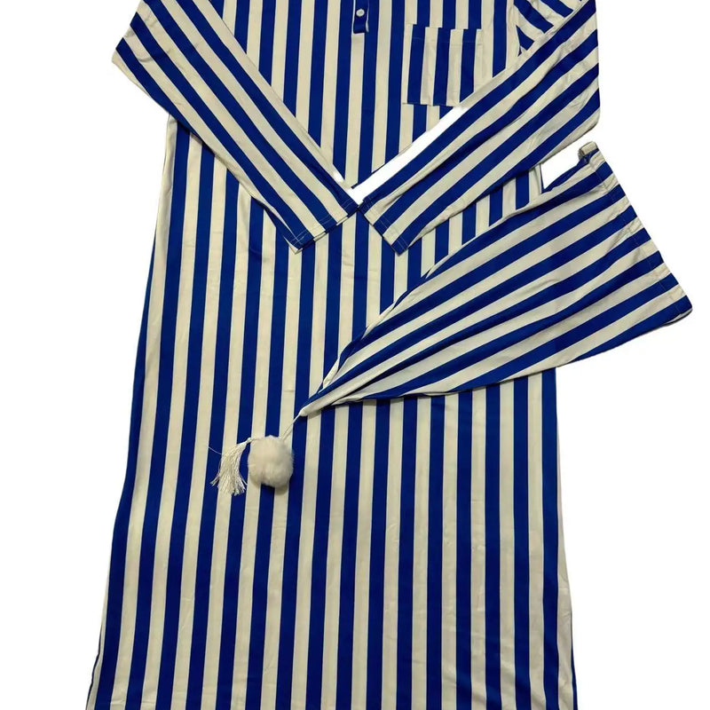 2026 Autumn Men's Nightgown Male Long Robe Solid Thin Loose Plus Size Long Sleeve One-Piece Pajamas for Men Bathrobe Homewear