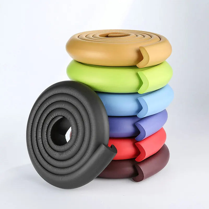 2M Baby Safety Soft Anti-Collision Foam Strip Home Table Corner Protector Tape Table Edge Protector for Baby Protection Products