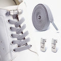 No Tie Shoe Laces Elastic Laces Sneakers Tennis Lock Shoelaces Without Ties Unisex Kids Adult Flat Shoelace Shoe Accessories
