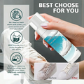 Professional Shoe Cleaning Kit with Foam Cleaner & Dual-Sided Brush, No-Rinse Deep Stain Remover for Sneakers, Leather & Canvas