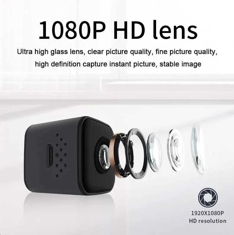 1080p SQ28 Outdoor Waterproof Sports Camera  Portable Car Mini DV Camera High Definition Aviation Small Direct Recording Camera