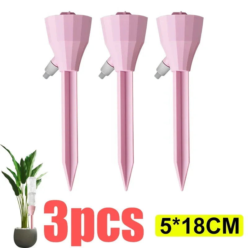 Plants Irrigation System Adjustable Drip Irrigation System Automatic Self Watering Spikes Indoor Outdoors Potted Garden Supplies