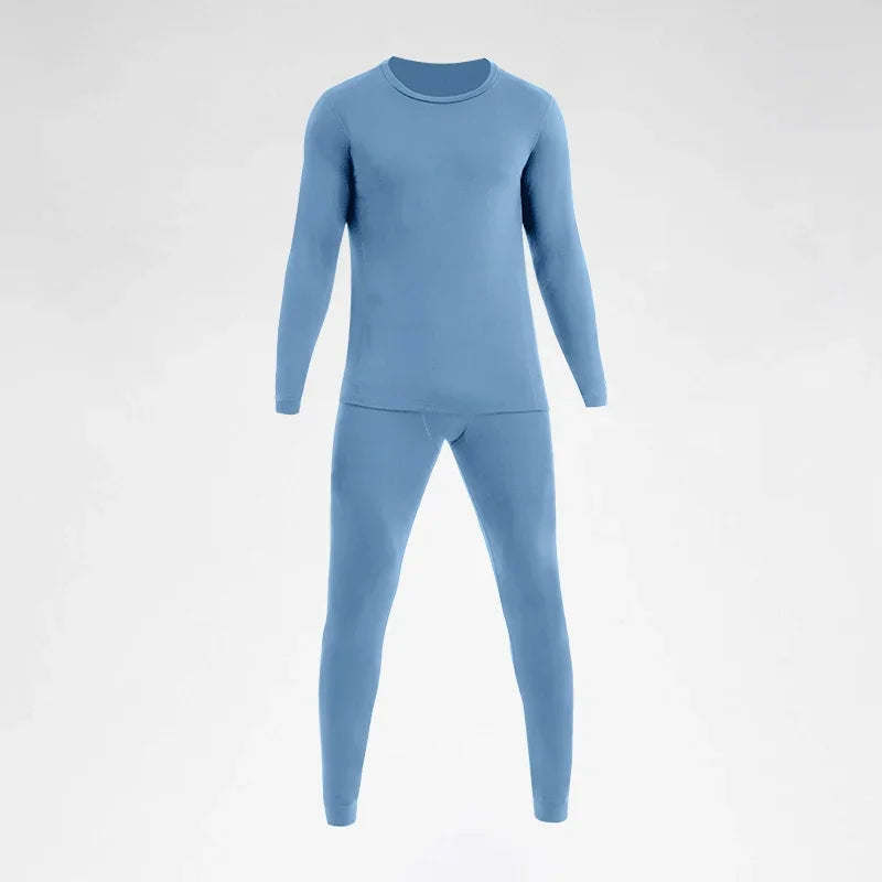 Thermal pants men's long Johns plus fleece thickened inside to wear tight bottom cold proof thin cotton pants wool pants spring