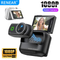 HD 1080P Mini Magnetic 2.0" Action Camera For VLOG Motorcycles Bicycle Car Sports Screen Flip Portable Detachable Action Camera