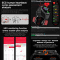 2026 New AI Accurate Diagnosis Body Fat Uric Acid BP ECG SmartWatch HD AMOLED Screen call Sport Health Smart watch For Men women