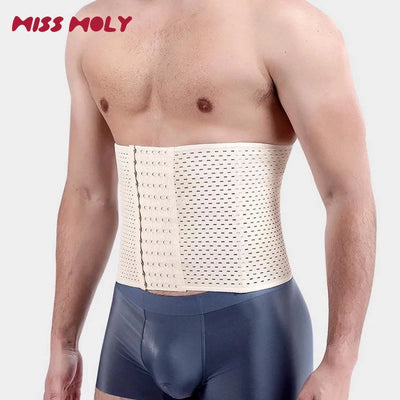 Men Slimming Body Shaper Waist Trainer Trimmer Belt | SAMAG