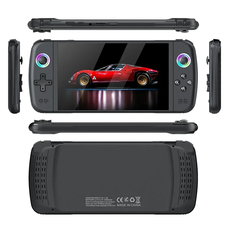 128G M27 Handheld Game Player Portable Retro Gaming Console 7.0” Big Screen 256G 70000+ Games for PS1 PSP ARC Men New Gifts