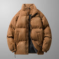 New Winter Men Fashion Stand Collar Casual Down Jackets Winter Coats Quality Male Thicker Warm Parkas Couple Loose Coats 3XL