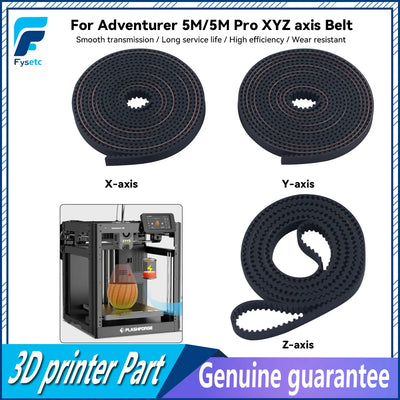 Upgraded Belt For Adventurer 5M/5M Pro XYZ axis Accurate | SAMAG