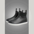 Men Short Ankle Rain Boots Waterproof Lightweight Non Slip Rubber Booties Outdoor Hiking Camping Fishing Garden Work Water Shoes