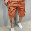 Classic Design Cargo Shorts, Men's Casual Multi-Pocket | SAMAG