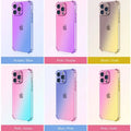 Gradient Airbag TPU Case For iPhone 16e 15 Pro Max 14 13 12 Mini 11 XR XS SE 8 7 Plus Cover Shockproof Fundas Coque Shell Capa