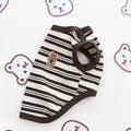 Striped Cat Shirts Stretchy Cat Clothes for Cats Sleeveless Stretchy Puppy Kitten T Shirts Pet Vest Soft Breathable Cat Tank Top