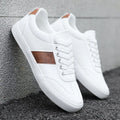Men's Fashionable Casual Sports Sneakers - Round-Toe Lace-Up Design, Offering a Comfortable Experience Suitable for All Seasons