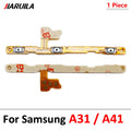 NEW Tested Volume Side Button Power Switch On Off Button Flex Cable For Samsung A01 A02 A11 A12 A21 A31 A41 A51 A71