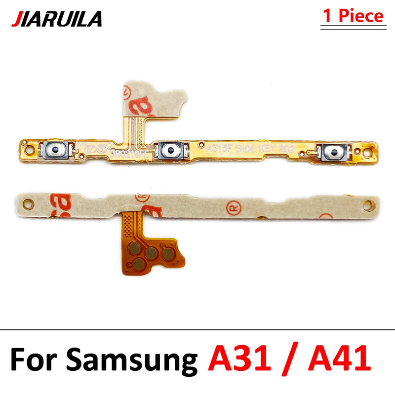 NEW Tested Volume Side Button Power Switch On Off Button Flex Cable For Samsung A01 A02 A11 A12 A21 A31 A41 A51 A71