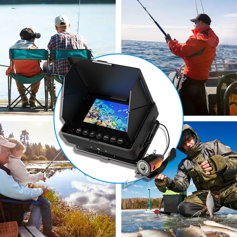 Fish Finder LCD 4.3 Inch Display Underwater Fishing | SAMAG