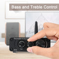 Fosi Audio BT10A Mini Bluetooth Amplifier 2 Channel Amp for Home Speakers Treble & Bass HiFi Stereo Sound Amplifier 50W*2