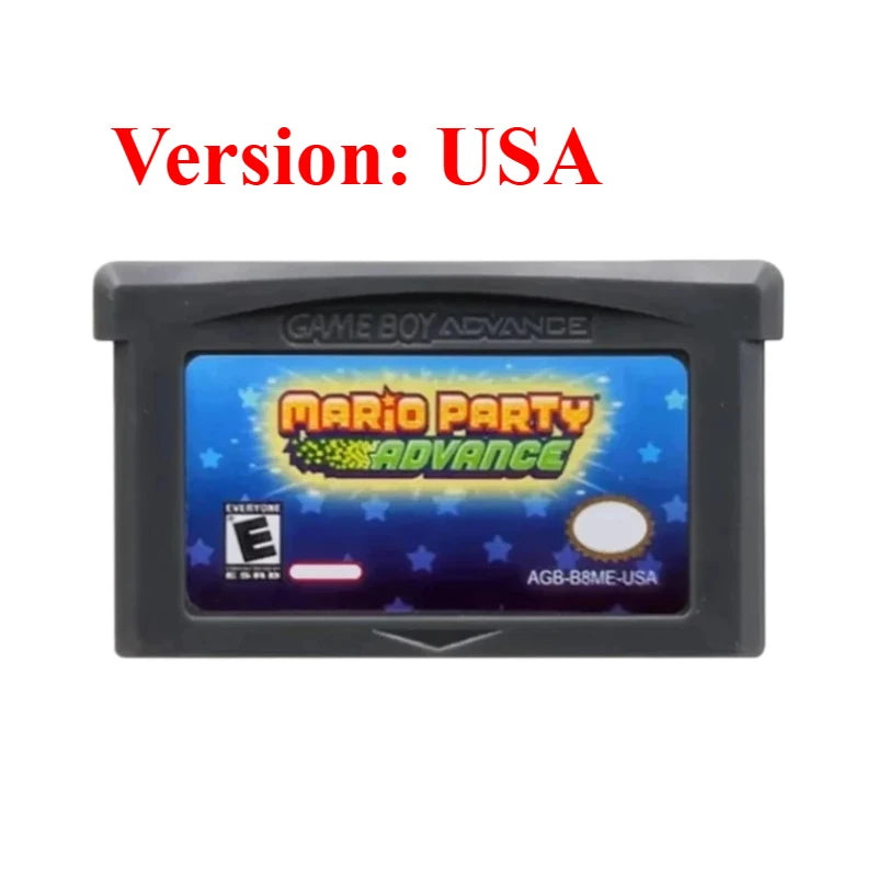 19 Styles GBA Game Cartridge Cards EUR & USA Version For Game Boy Advance GBA SP DS Lite Vintage Game Collection Gift