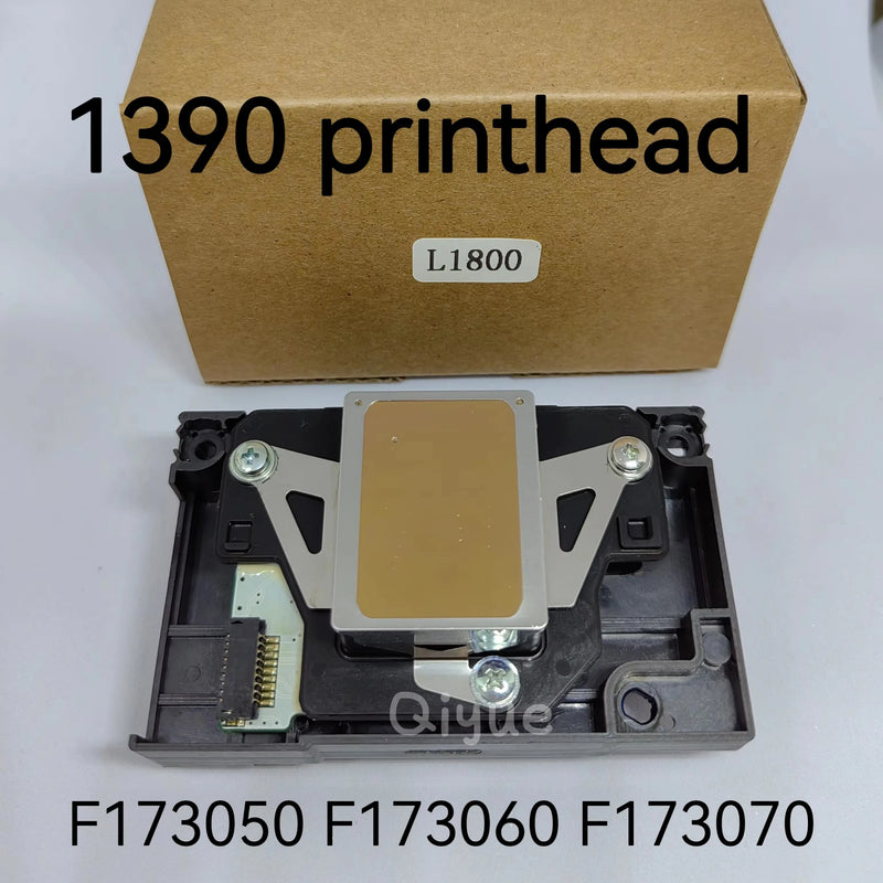 Japan L1800 Print Head Printer Parts UV DTG DTF DFT Original Cabezal 1390 Printhead For Epson L1390 1410 L1400 R1390 R270