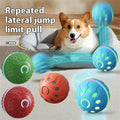 Smart Dog Toys Ball Electronic Interactive Cat Toy Pet Jump and Rolling Ball USB Automatic Moving Bouncing for Large Medium Dogs