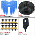 Garden Automatic Watering System Drip Irrigation 4-Way 3/5mm 2-Way Drip Arrow Transmitter Potted Plant 10/20set Greenhouse