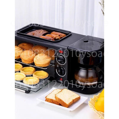 Breakfast Station Microwave Oven Coffee Maker and Hot | SAMAG