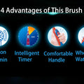 Oral B DB5510K Electric Toothbrush Children Rotary Teeth Brush Soft Bristles 2Min Timer Waterproof Battery Powered For 3-12 Ages