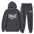 Men's EVERLAST Sportswear Fitness Gym Clothing Running Set Straps Autumn_Winter Hoodie New Style clothes for - View 5 | SAMAG