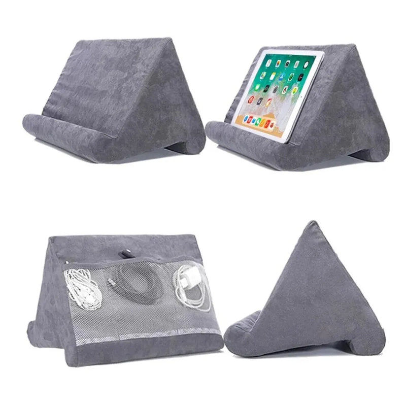 Xnyocn Tablet Stand Multifunction Sponge Pillow Stands for IPad Samsung Huawei Tab Reading Holder Support Bed Mount Bracket Book