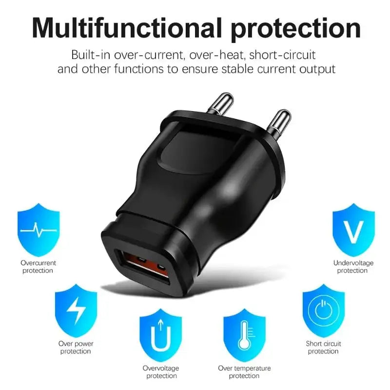 Mobile Phone Chargers 5V 1A USB Charger Mini Power Adapter Travel Wall Charger For iPhone 16 15 14 13 Pro Max Samsung S20 Phone