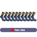 Pairs Man Toe Sport Socks Short Cotton Striped Colorful | SAMAG
