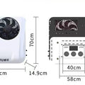 Refrigerant Included, Sea Freight Only, Rooftop Vehicle Battery Electric Automatic 12v Dc Air Conditioner For Car RV Truck
