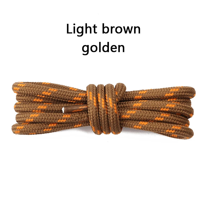 Outdoor Sports Round Shoelaces Durable Polyester Shoe laces Baskets Boots Laces for Shoes 100/120/140/160cm Shoe Accessories