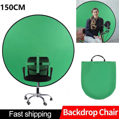 Selens Collapsible Portable Chroma Key Background Green | SAMAG