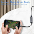 Kebidumei USB Type C Ethernet Adapter 1000Mbps RJ45 Network Card Lan Internet Cable For MacBook PC Windows - Visuel 5 | SAMAG