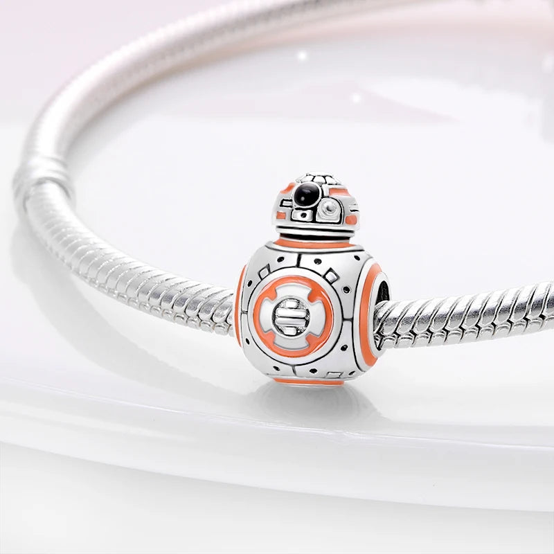 TOP Wars Charms Bracelet Beads 925 Sterling Silver Shadow Warrior Helmet Hot Series Womens Pendant DIY - Visuel 3 | SAMAG