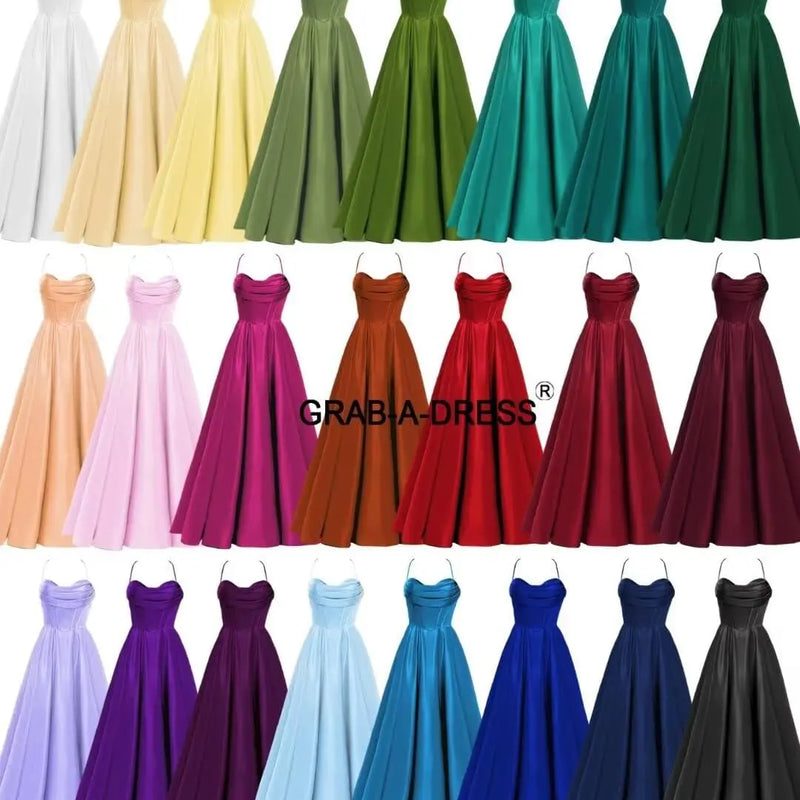 Long Pocket Off Shoulder Ball Dress with Heart-shaped | SAMAG