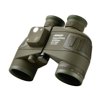 10X50 HD Marine Binoculars with Rangefinder Compass BAK4 | SAMAG