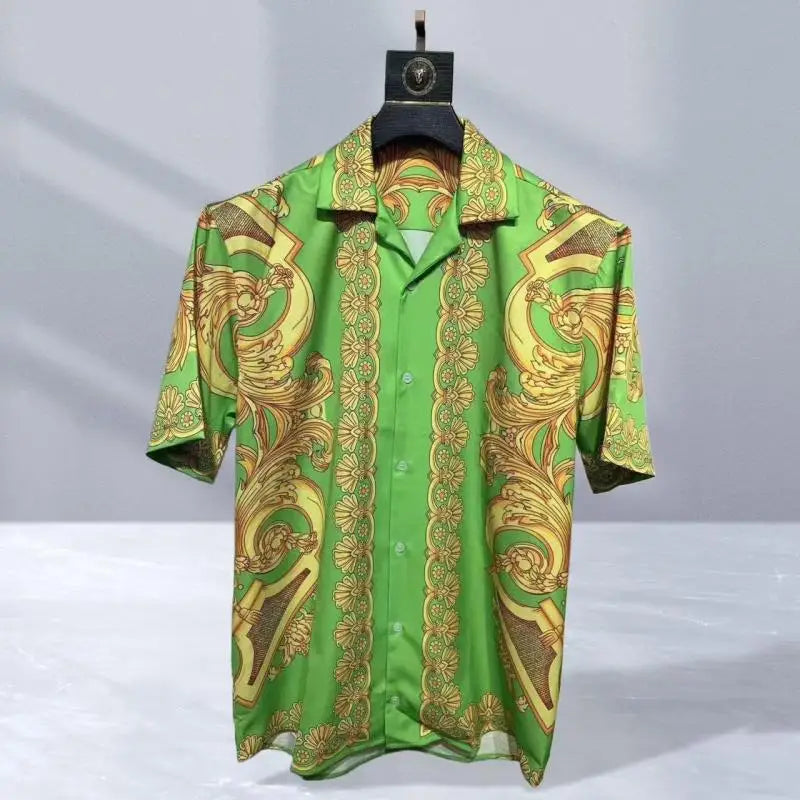 Vintage men's luxurious gold Baroque chain patterned | SAMAG