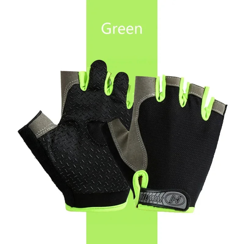 Half Finger Cycling Gloves Men Women Anti Slip Shock | SAMAG