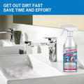 Bathroom Descaling Spray Powerful Remove Stubborn Stains Shower Head Rust Removal Bathtubs Dirt Cleaning Toilet Cleaner Spray