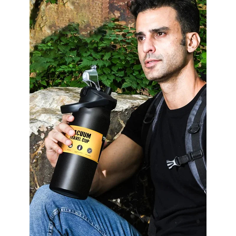 Outdoor Thermos Portable 304 Stainless Steel Thermal Mug - Visuel 6 | SAMAG