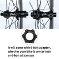 SUPERTEAM 700C Disc Brake Carbon Wheelset UCI Quality Carbon Rim Tubeless/Clincher Road Bike Wheels HG/XDR