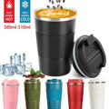 12.85/17.25oz Stainless Steel Thermos Insulated Cup Double-layer Leak-Proof Travel Mug For Sports Outdoor Portable Vacuum Bottle