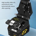 Fiber cleaver AUA-6C Cable Cutting Knife FTTT Fiber Optic Knife Tools cutter High Precision Cleaver 16 point blade
