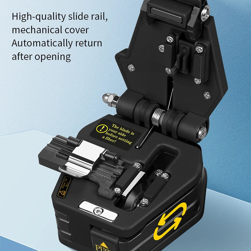 Fiber cleaver AUA-6C Cable Cutting Knife FTTT Fiber Optic Knife Tools cutter High Precision Cleaver 16 point blade