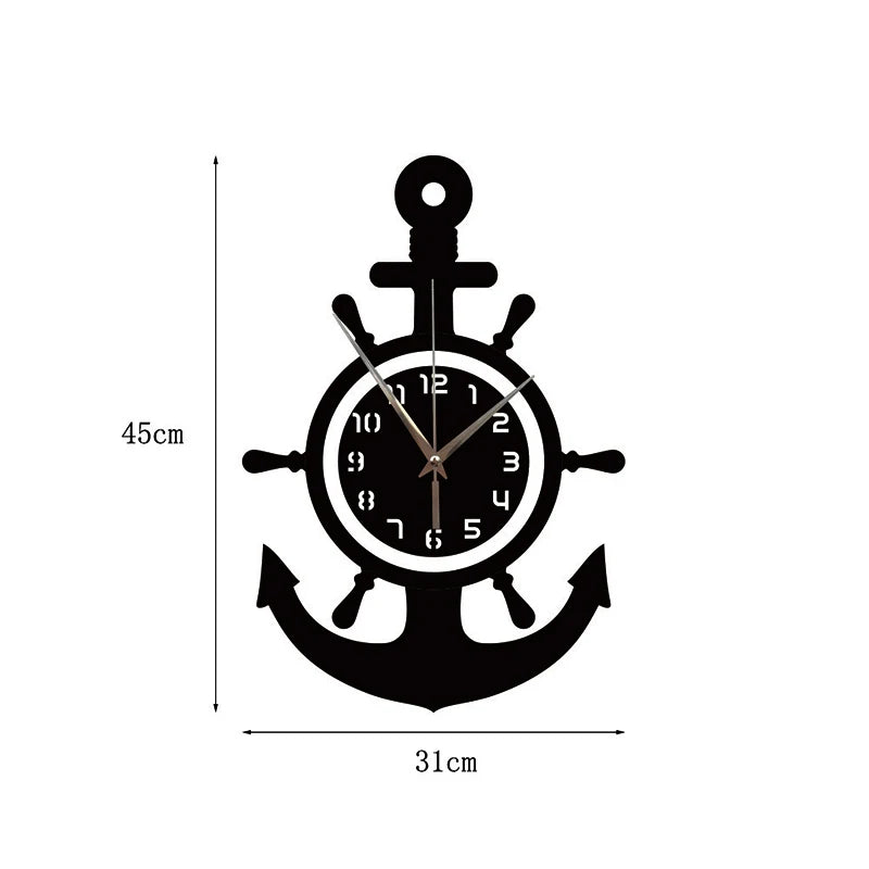 Wall Clock DIY Smart Wifi/No Wifi Clock Silent Movement Automatic Time Adjustment Mute Movement Living Room Office Wall Decor